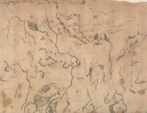 Passage à la Grande Chartreuse, 25 octobre - John Robert Cozens